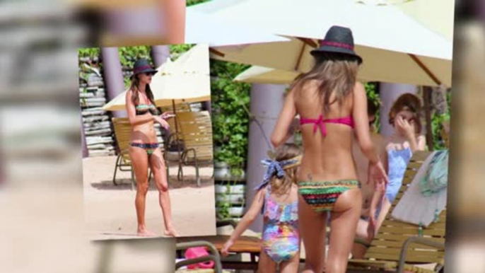 Alessandra Ambrosio Shows Off Her Seriously Toned Bikini Body in Brazil