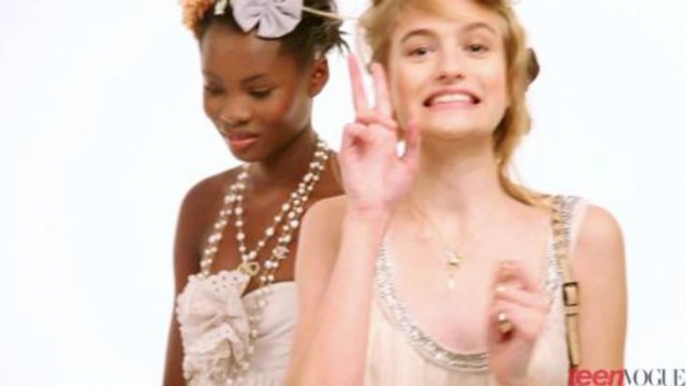 Teen Vogue Behind the Scenes - Behind-the-Scenes of a Teen Vogue Prom Fashion Shoot