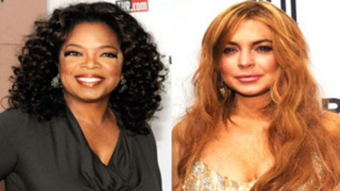 Lindsay Lohan gets Advice from Oprah Winfrey