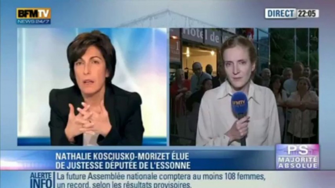 Réaction de Nathalie Kosciusko Morizet - Législatives 2012