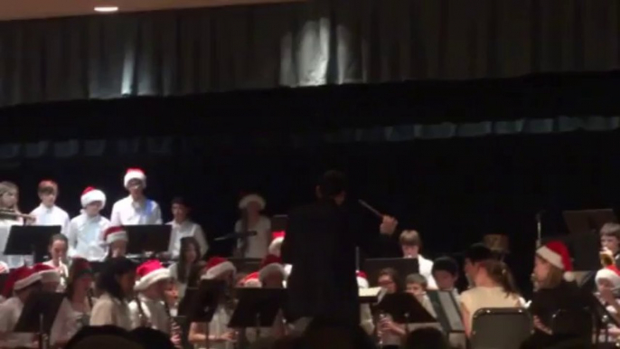 Swingin' Jingle(Jingle Bells) - 8th Grade Band 2013 AMS Winter Concert