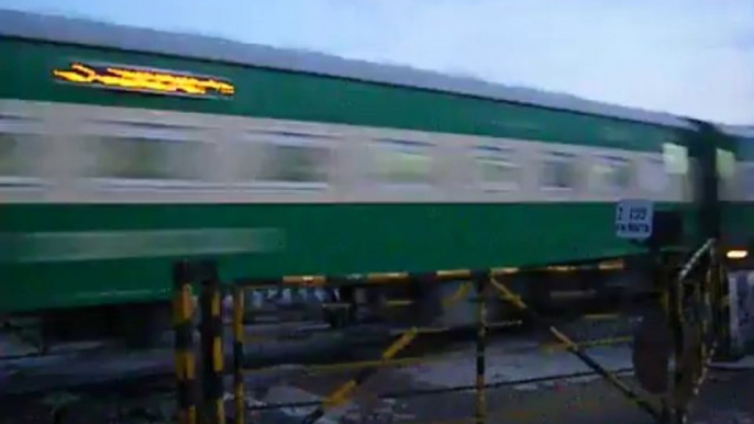 Pakistan Railways, Karakoram Express passing through Jahanian, By: Khalid Mahmood