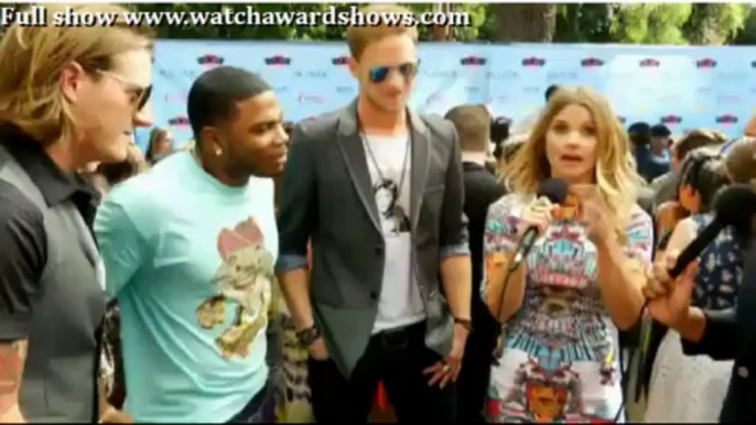 Teen Choice Awards 2013 Replay Nelly red carpet interview Teen Choice Awards 2013