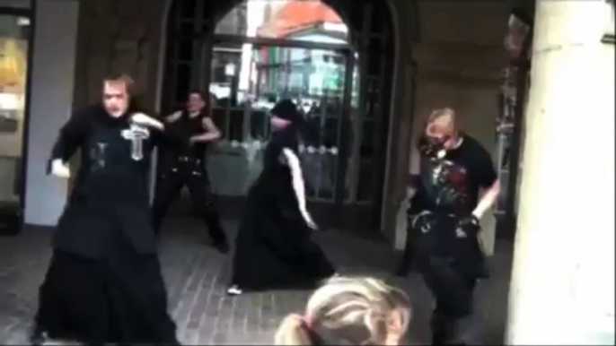 Goth Kids Dance vs Epic sax guy