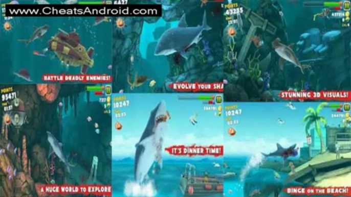 How to get Hungry shark evolution gems coins Unlock all Sharks iPhone iPad and Android for FREE!