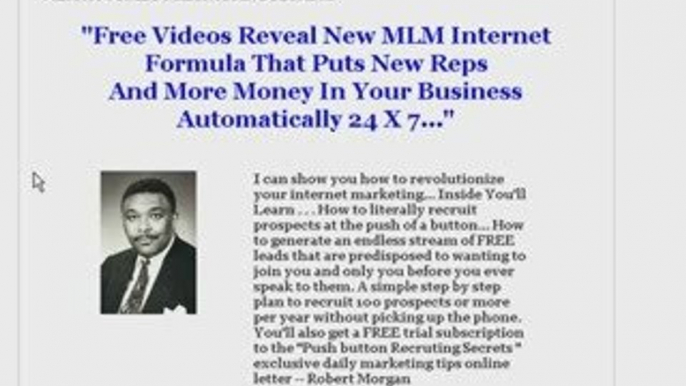 MLM Online Recruiting Without Rejection