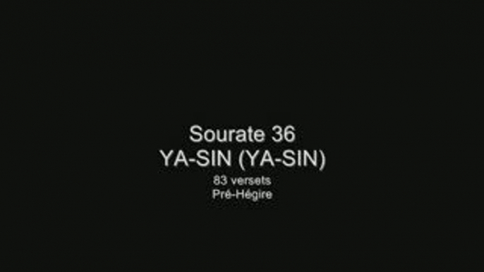 Coran : Sourate 36 -  Ya-Seen (55-fin)