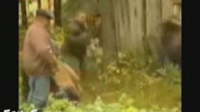 Bear Attacks Old Lady Trying To Feed Him Fail