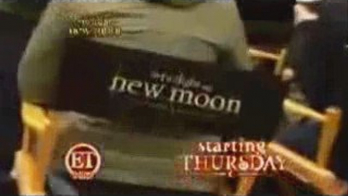 ET HD imagenes exclusivas del detras de camaras de new moon