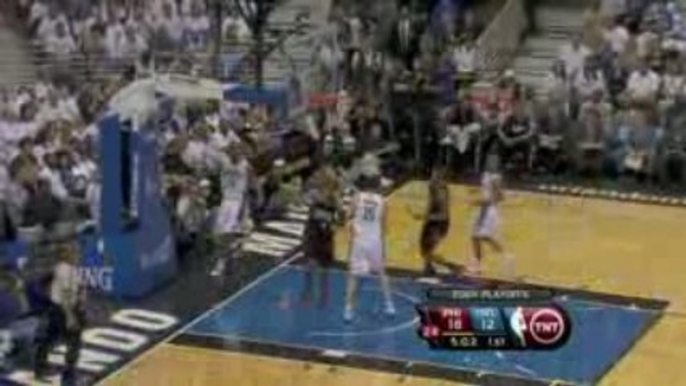 NBA Andre Miller makes a nice pick on Courtney Lee's pass an