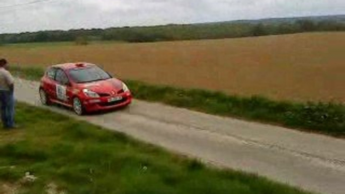 Rallye de Dieppe  2009 ES1 clio R3