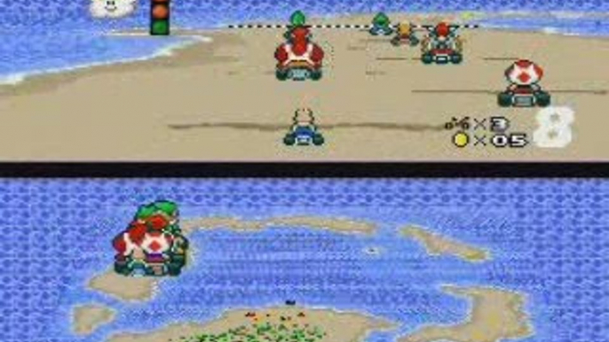 Super mario kart - koopa beach (mini-perso)