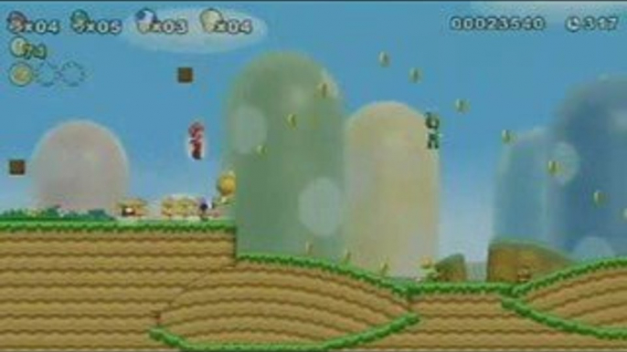 [Wii]New Super Mario Bros. Wii E3 conference Gameplay