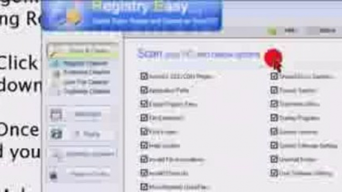 WINDOWS XP - Registry Easy