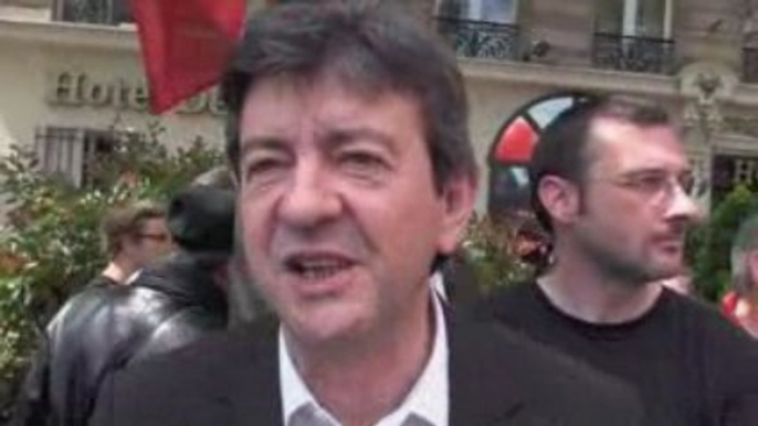 Jean-Luc Mélenchon nous parle de la manifestation sociale du