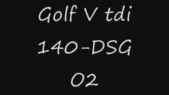 Test Golf 5 tdi 140 dsg  O2programmation