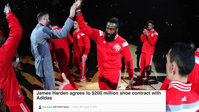 James Harden and Adidas reach mega deal