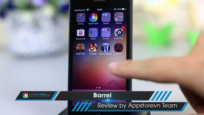 [Cydia Tweak] Barrel - hiệu ứng dịch chuyển giữa các màn hình trên Springboard - AppStoreVn