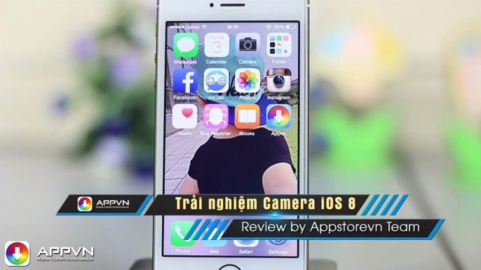 Trải nghiệm camera trên iOS 8 - AppStoreVn