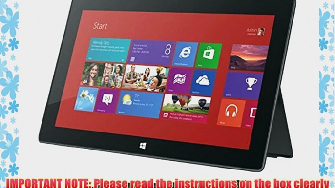 Microsoft Surface Pro 1 Tablet (128 GB Hard Drive 4 GB RAM Dual-Core i5 Windows 8 Pro) - Dark