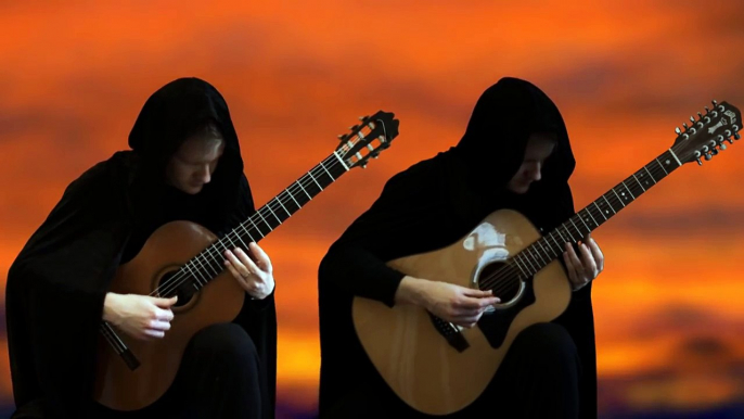 Diablo - Tristram Theme (Acoustic Classical and 12-string Guitar Cover by Jonas Lefvert)