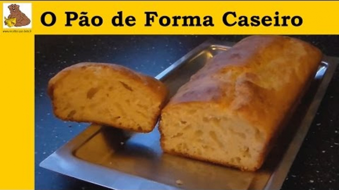 receita do pão de forma caseiro (facil sem sovar) HD