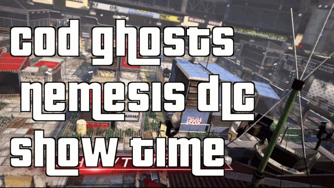 COD Ghosts Nemesis DLC Show Time Gameplay Review "Nemesis Show Time Map"