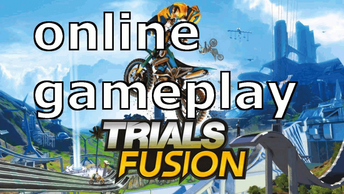 Trials Fusion Online Multiplayer Gameplay