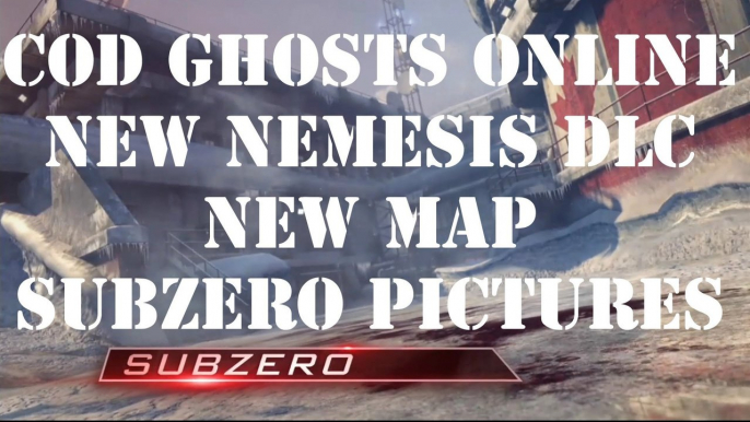 COD Ghosts Online NEW Nemesis DLC Map Subzero Pictures