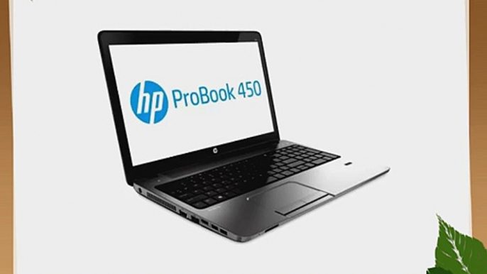 HP Probook 450 15.6 Laptop - Intel Core i3-4005u 1.70GHz 4GB DDR3 Memory 500GB HDD 15.6 Hd