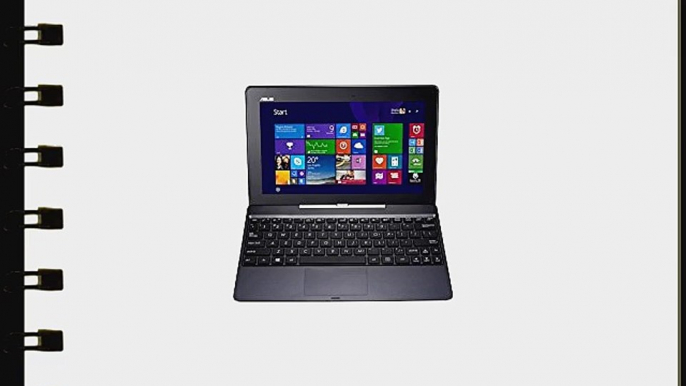 ASUS T100TAM-C12-GR 10.1 - Detachable 2-in-1 Touchscreen Laptop - Intel Atom Z3775 - 64GB HD