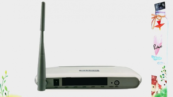 Azio 150Mbps Wireless N Access Pt / Repeater / Router 4dBi external fixed antenna (WF-2402)