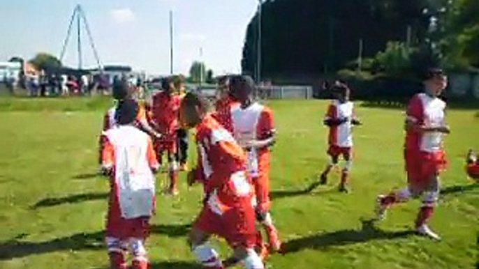 ECHAUFEMENT U 13  TOURNOI VIEUX CONDES 2015