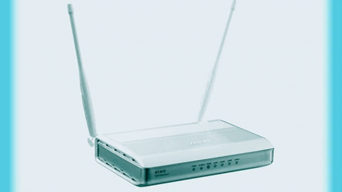 ASUS (RT-N12/B) Wireless-N 300 Advance wide coverage Home Router: Fast Ethernet Build-in 5DBi