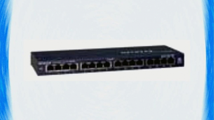 NETGEAR ProSafe GS116 16 Port Gigabit Desktop Switch - switch - 16 ports - desktop (GS116NA)