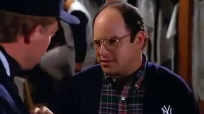 Seinfeld: George sabotages the Yankees by changing uniforms to cotton