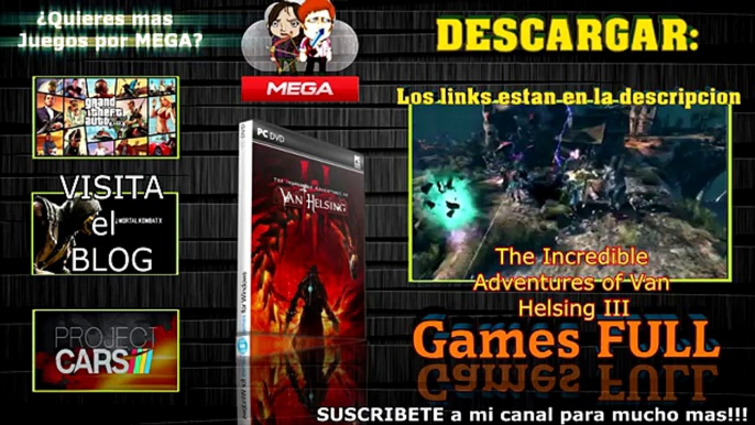 Descargar The Incredible Adventures of Van Helsing III (3) [Full Español][MEGA y TORRENT][PC]