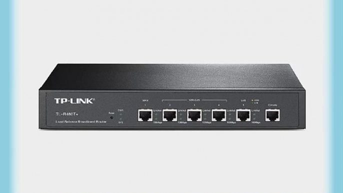 TP-LINK TL-R480T  5-port Load Balance Broadband Router 3 Configurable WAN/LAN ports 1 LAN 1