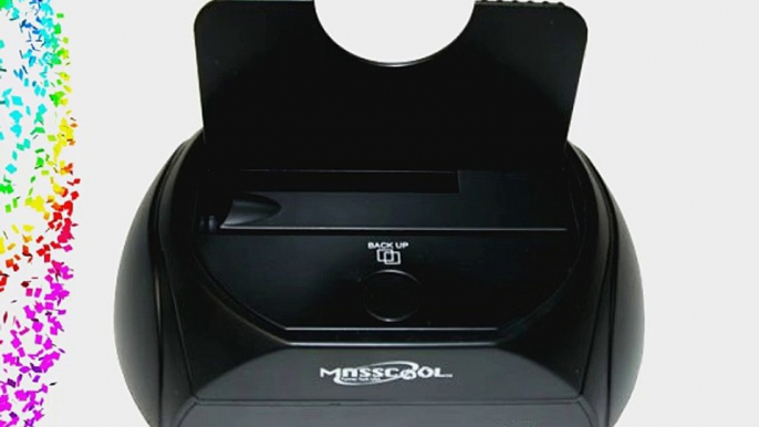 Masscool DS-UES001 USB2.0 eSATA to 2.5 / 3.5 SATA HDD Docking Station with One Touch Backup