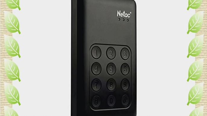 Netac K390 USB 3.0 2.5 500GB Independent Keypad Lock AES 256-bit Hardware Encryption External