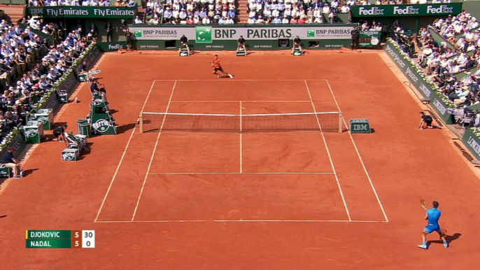 Djokovic - Nadal : les temps forts du match - Roland Garros