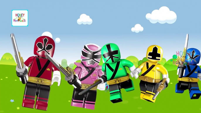 Finger Family ( POWER RANGERS ) Nursery Rhymes for Childrens Babies and Toddlers