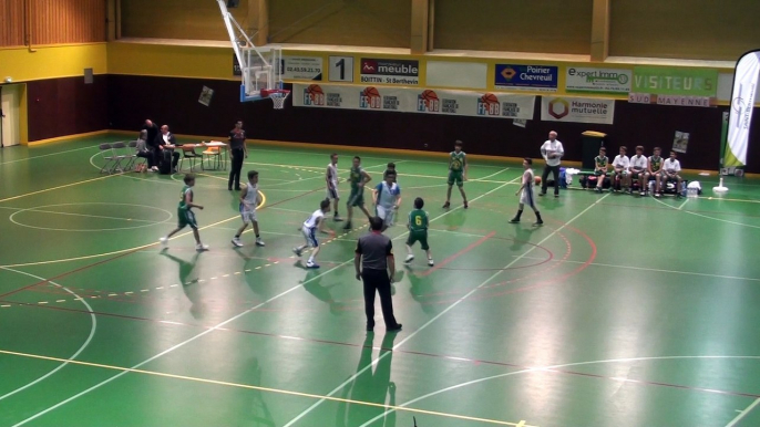 Finale U13M 2015 : Bonchamp ES 1 / Sud Mayenne Basket - part 1