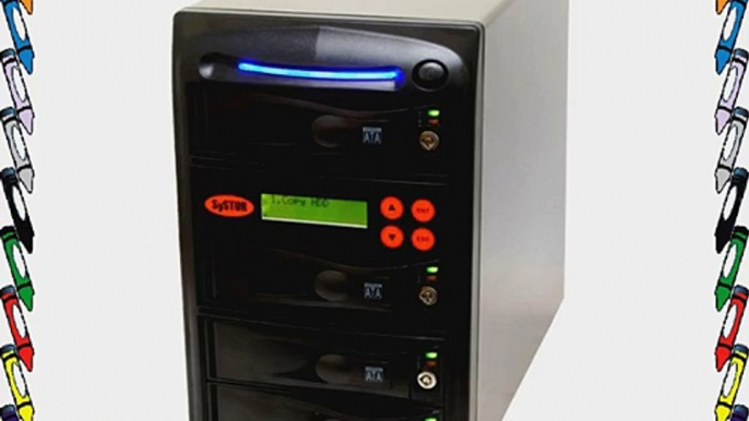 SySTOR 1:3 SATA Hard Disk Drive (HDD/SSD) Duplicator/Sanitizer - High Speed (150mb/sec)