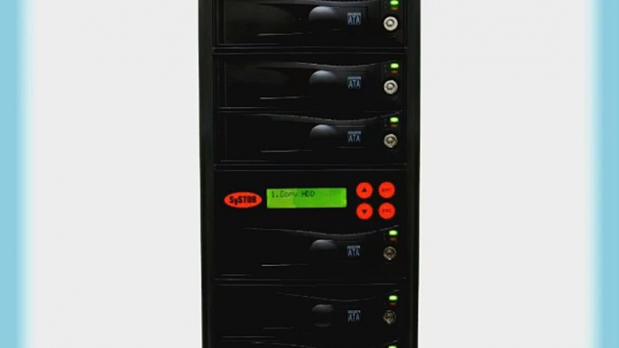 SySTOR 1:5 SATA Hard Disk Drive (HDD/SSD) Duplicator/Sanitizer - High Speed (150mb/sec)