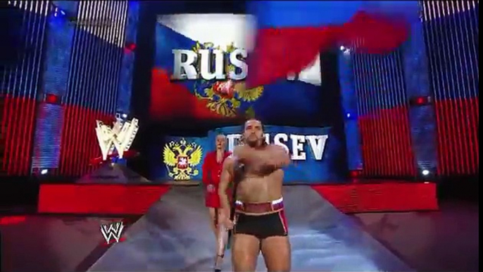 Roman Reigns and Rusev - Lana - Smackdown,2014 (Full Segment)