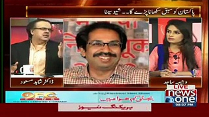 Shahid Masood Mouth Breaking Reply To India On Its Current Attitude