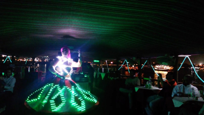 Tanoura Dance at Dubai Cruise Dubai Creek - DubaiDhow