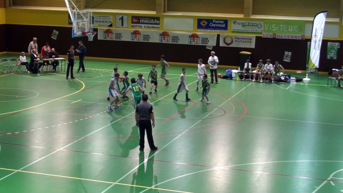 Finale U13M 2015- Bonchamp ES 1 contre Sud Mayenne Basket 1 - part 2