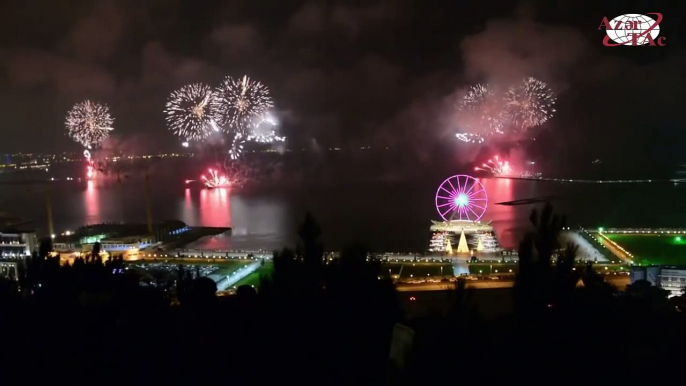 Baki 2015 - Yeni il gecesi. Baku 2015 New Year Show..